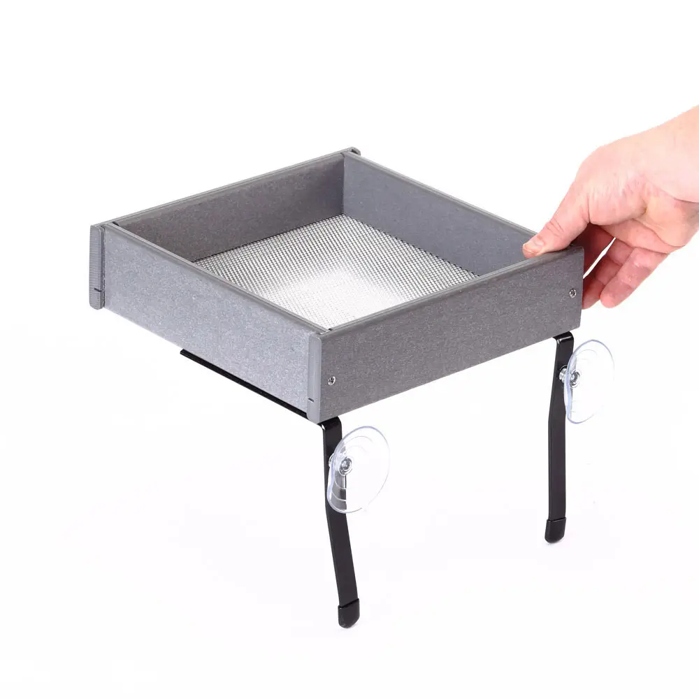 Green Solutions Window Platform Feeder Gray